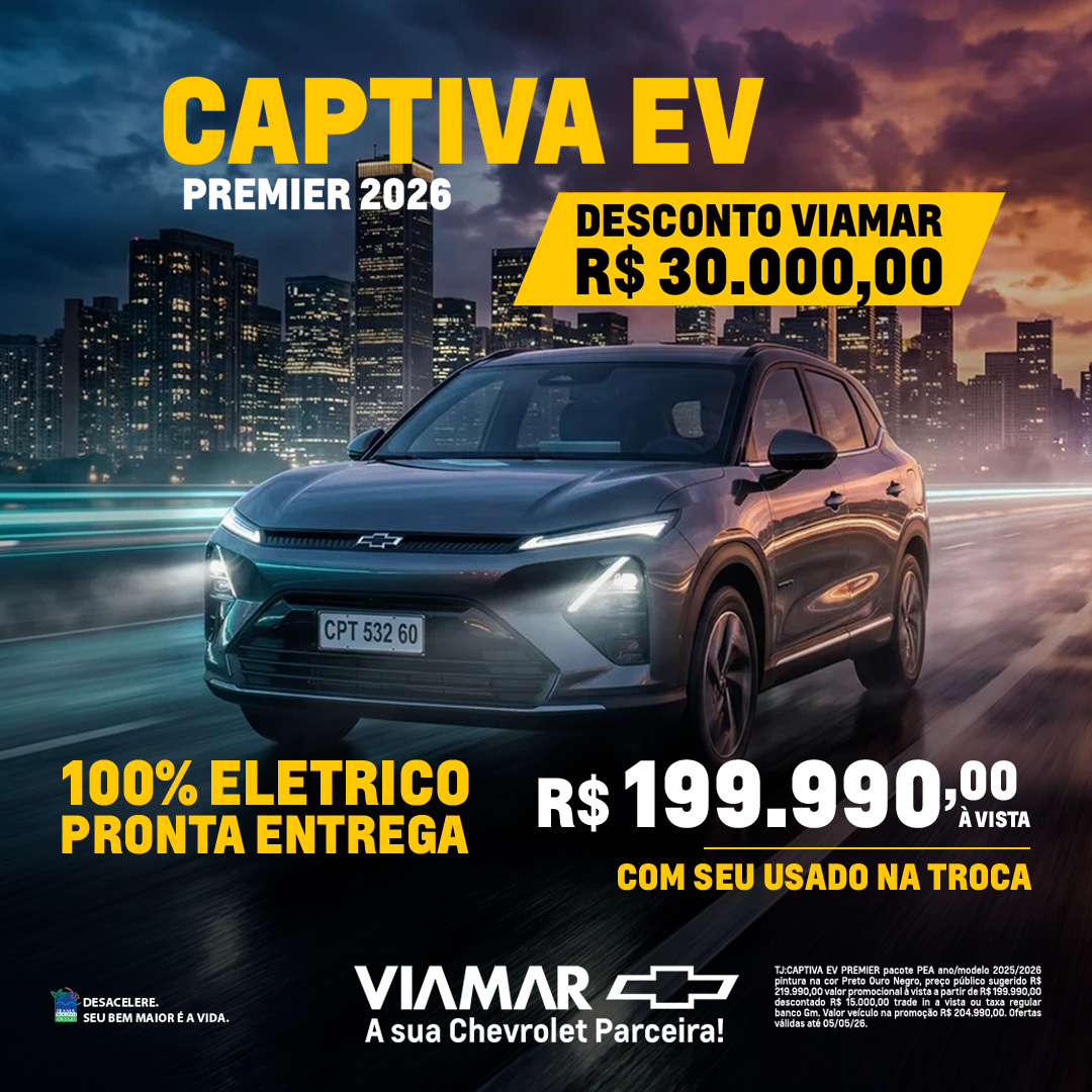 Oferta banner destaque CAPTIVA EV